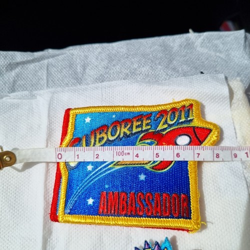 4 Scout Badges Cuboree 2010 & 2011 Wish Upon A Star Cloth Patches Ambassador - Picture 8 of 12