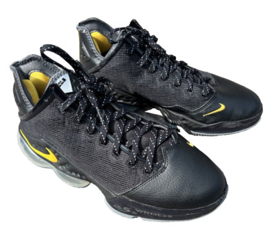 %Size 12 Nike Mens LeBron 19 Low Witness DH1270-002 Black Gold Shoes A9 $_57.JPG?set_id=880000500F main image 3