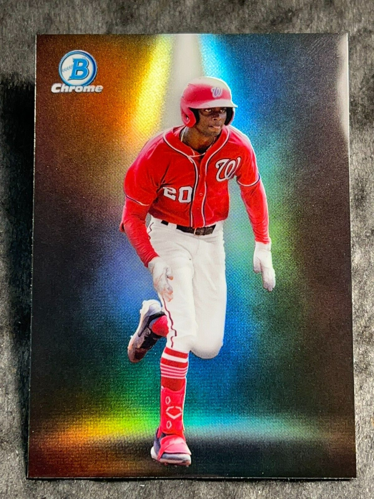 2023 Bowman Chrome REFRACTOR PROSPECT ROOKIE SPOTLIGHT Cristhian Vaquero, item 1
