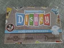 NEW Acid-Free Vintage Disney Parks Stickers. Sealed Disneyland  Disney World