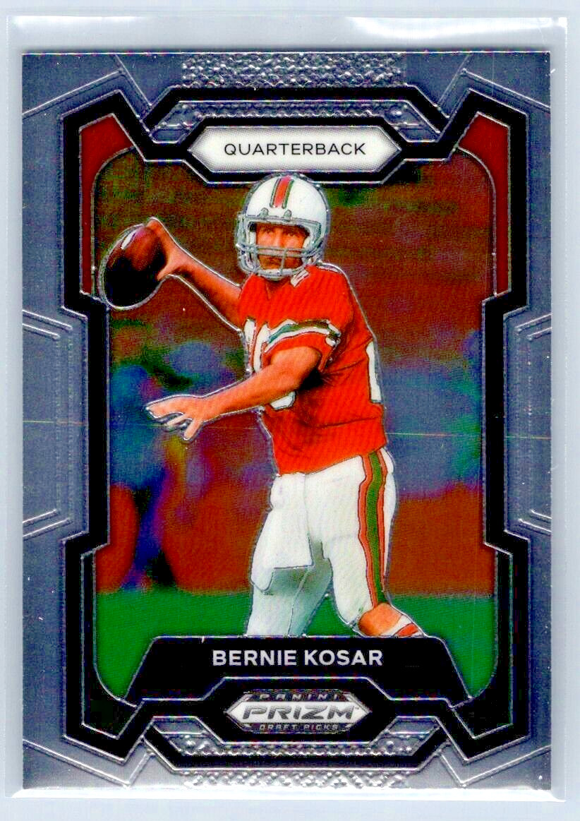 2024 Prizm Draft Picks Football - Bernie Kosar - Miami Hurricanes - Base - #26