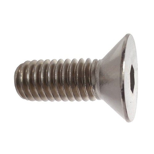 1/4-20 x 3/4" Flat Head Socket Cap Screws Allen Drive Stainless Steel Qty 25 - Picture 4 of 7
