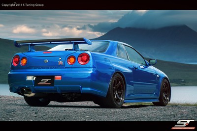 Nissan Skyline R33 , R34, GTT, GTR, Heckspoiler, Rear ...
