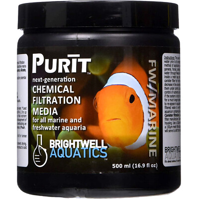 Brightwell Aquatics Purit 500mL Next Generation Chemical Filtration Media
