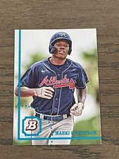 2022 Bowman Heritage Prospects Image Swap Mahki Backstrom #BHP15 Atlanta Braves