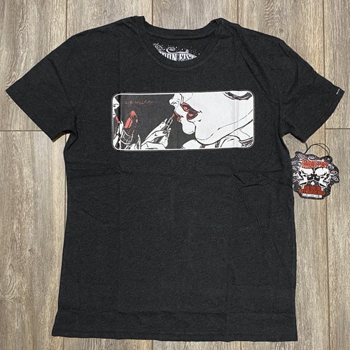 IRON FIST CLUB HELLFIRE CHARCOAL HEATHER MEN'S T SHIRT (L)