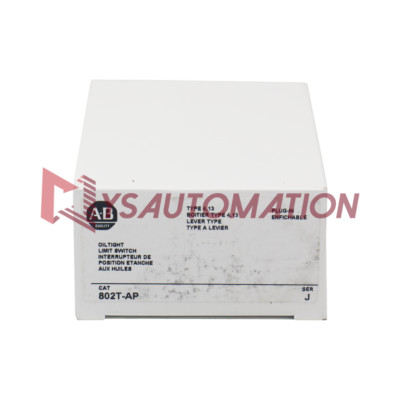 NEW Allen Bradley 802T-AP Plug-in Oiltight Side Rotary Limit Switch Series J NlB