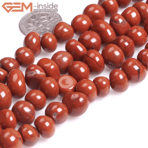 Piedras preciosas naturales pepita pata cuentas de forma libre para hacer joyas 15" 8x12 mm - Imagen 6 de 148
