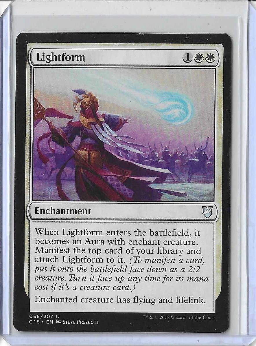 MTG Lightform Commander 2018 (C18) Uncommon Magic Card #068/307 Unplayed
