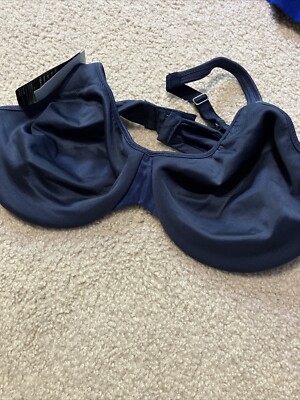 Bali Bra Blue NWT Retail $34 Silky Smooth Lining 40C