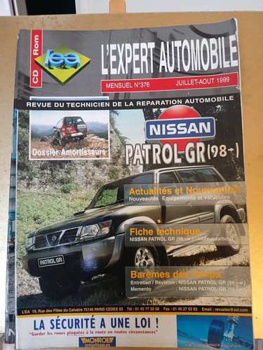 MITSUBISHI Pajero - Revue technique L'Expert Automobile n°376 07/1999 - 第 1/1 張圖片