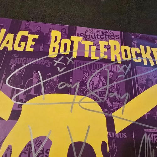 Teenage Bottlerocket – Stealing the Covers LP Purple Swirl Vinyl Signed - Picture 3 of 16