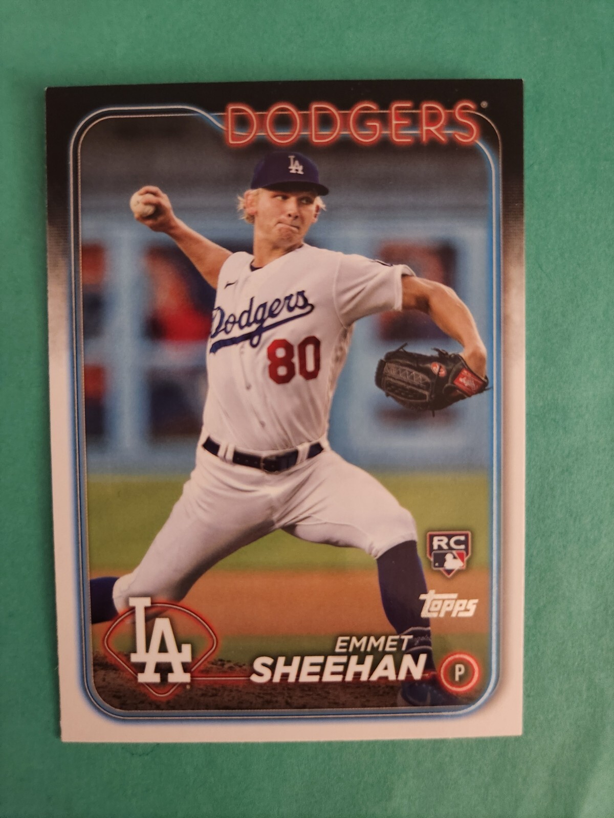 2024 Topps Series 1 - #283 Emmet Sheehan (RC)