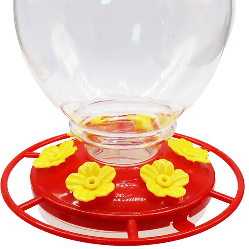 Plastic Bird Water Feeder Bottle Hanging Hummingbird Feeder Drinker Pet