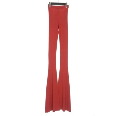 Dsquared DSQUARED2 22AW knit wide pants leggings XS red S72KA1150 