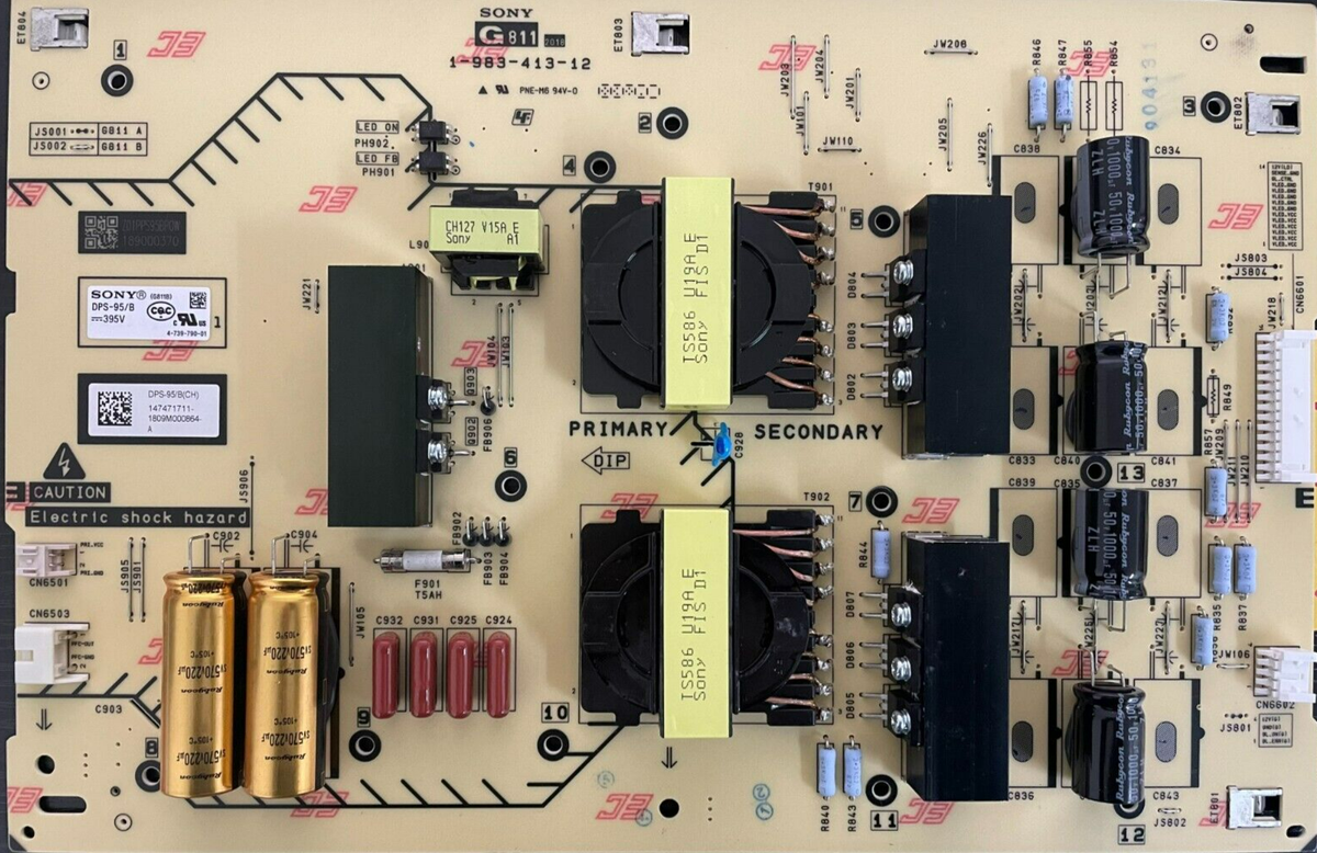 Sony 1-474-717-11 Power Supply for XBR-75Z9F | eBay