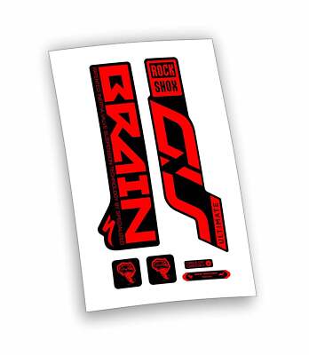 Rock Shox SID BRAIN Ultimate 2020 Sticker Kit