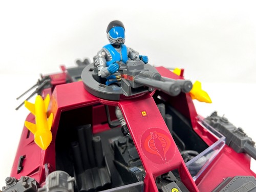 MINT 1985 GI Joe Moray HYDROFOIL + SEARCH LIGHT LENS! Lampreys, CARD + BLUEPRINT - Picture 6 of 24