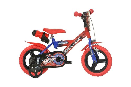 BICI BICICLETTA BAMBINO SPIDERMAN MISURA 12\