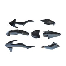 KTM SX SXF BLACK PLASTICS KIT SET 2016 2017 2018 125 150 250 350 450