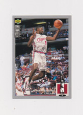 1994-95 Collector's Choice SILVER SIGNATURE # 235 Tony Massenburg CLIPPERS