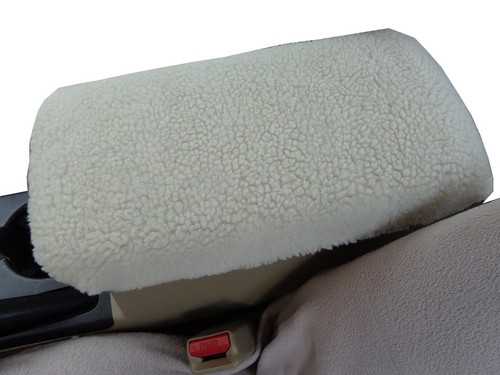 Fits Hyundai Sonata 2015-2019 Faux Fur Sherpa Center Armrest Console Cover Z1S - 第 1/8 張圖片