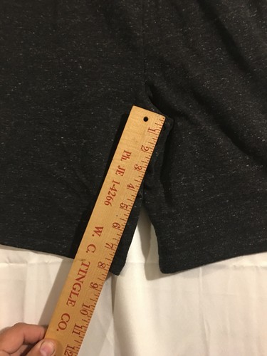 Terry Shorts Wonder Nation Boys Size XL Black Heather - Picture 7 of 13