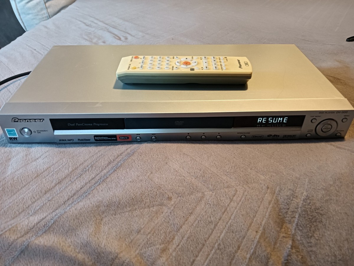 Pioneer Dvd Player Model DV-300-S DivX WMA/MP3 PhotoViewer Dual