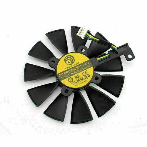 Langlebiges Reparatur Rafikkarten-Lüfter für ASUS DUAL GeForce GTX1060 1070 ADE - Afbeelding 7 van 8