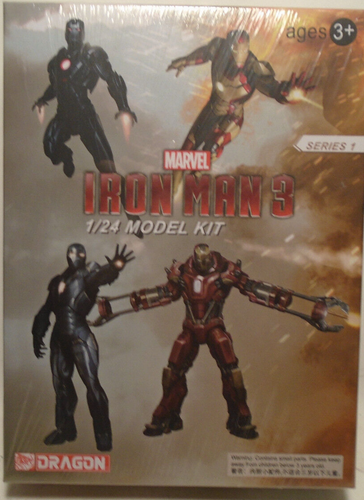 DRAGON MODELS #35102 IRON MAN 3 HYPERVELOCITY SUIT 1/24 NEW IN BOX - 第 1/3 張圖片