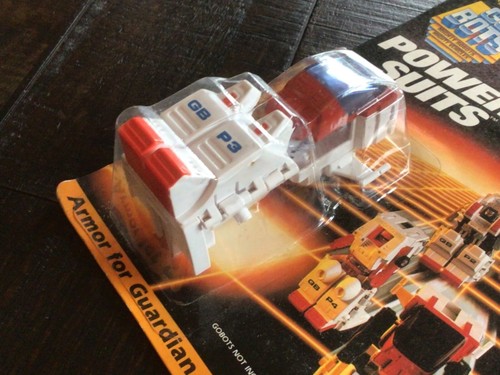 Tonka Power Suits GB P3 Rüstung für Guardian Gobots 7320 Neu ungeöffnet - Bild 9 von 9