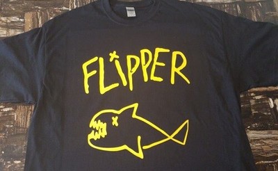 Kurt Grunge T shirt tee Yellow logo 