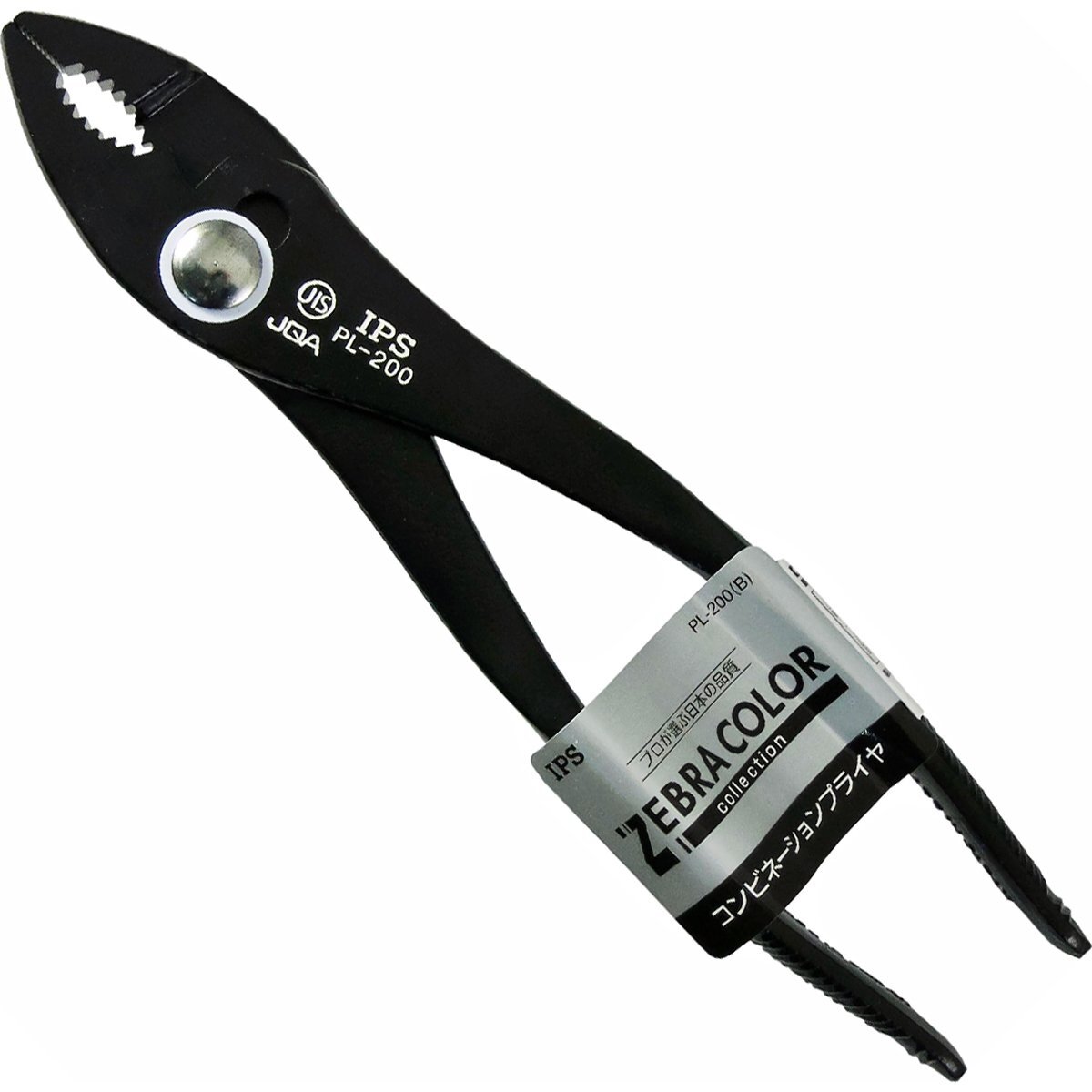 NEW IPS STANDARD JIS COMBINATION PLIERS BLACK (203mm) PL-200(B)
