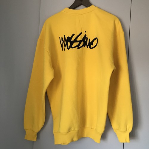 MOSSIMO sweat shirt top yellow gold logo size S - Picture 2 of 2