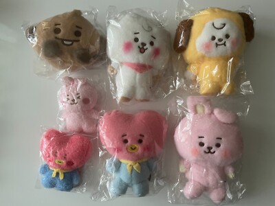 BT21 Japan Baby Dolls & Minis - Shooky; RJ; Chimmy; Tata; Cooky - auch einzeln!