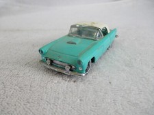 1955 Ford Thunderbird Model Matchbox Green And White Dyg08-m Vintage Scale Metal