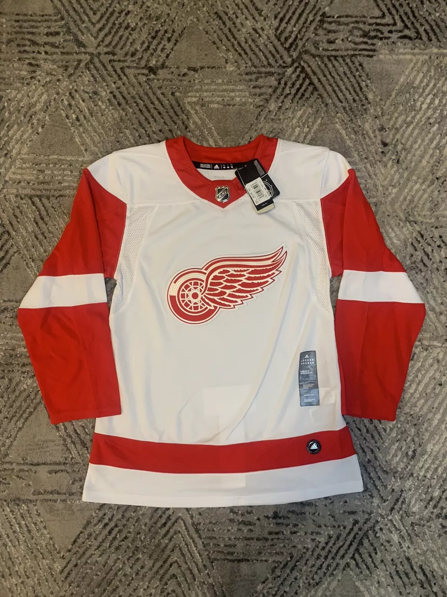 Detroit Red Wings Adidas Home Authentic Jersey by Vintage Detroit Collection