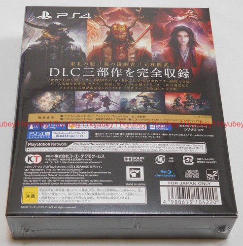 New PS4 Nioh Complete Edition w/mini Soundtrack CD Booklet Japan KTGS-40404 - Picture 2 of 7