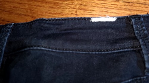 Women's Curvy Fit Dark Wash Blue Jeans Ann Taylor Size 6 - Picture 6 of 6