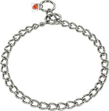 USED-Herm Sprenger Stainless Steel Dog Training Collar Correction Slip Chain
