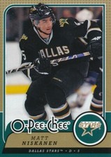 2008-09 O-Pee-Chee #196 MATT NISKANEN - Dalla...
