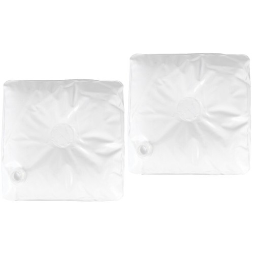 2 Pcs Befüllbar Sonnenschirmständer Wasserbeutel Für Marktstände Cafés