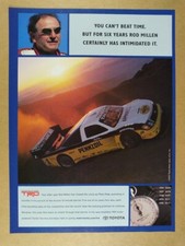 2000 Toyota Trd Turbo Tacoma Rod Millen Vintage Print Ad