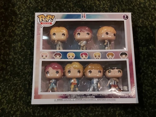 BTS-Funko POP-Collaboration-7 Pack-KPOP Toy-Limited Edition