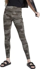Wild Fable Green Camo High Waist Soft Leggings w/ Slide Pockets -- Size Small