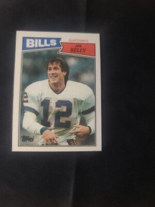 1987 Topps Football #362 Jim Kelly RC Buffalo Bills