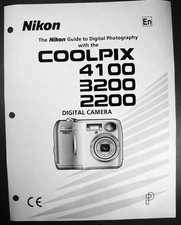 Nikon CoolPix 2200 3200 4100 Digital Camera User Guide Instruction Manual