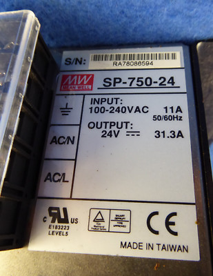 Power Supply MW SP-750-24 Anapurna XLS Mean Well SP 750 24