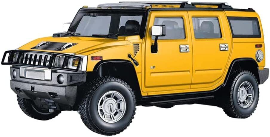 DOYUSHA 27MHz 1/16 RC Car Hummer H2 Yellow RTR Ready To Run DOYUSHA 27MHz 1/16 RC Car Hummer H2 Yellow RTR Ready To Run