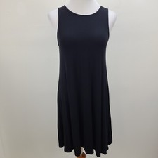 Old Navy Sundress Women Small Black Pullover Sleeveless Stretch Summer Casual